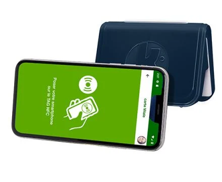 Lecteur de carte vitale PC/SC bifente et sans contact TI-KAP