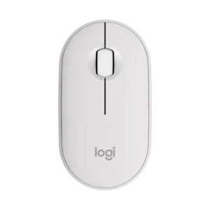 Logitech Pebble Mouse 2 M350s - Bluetooth - Blanc