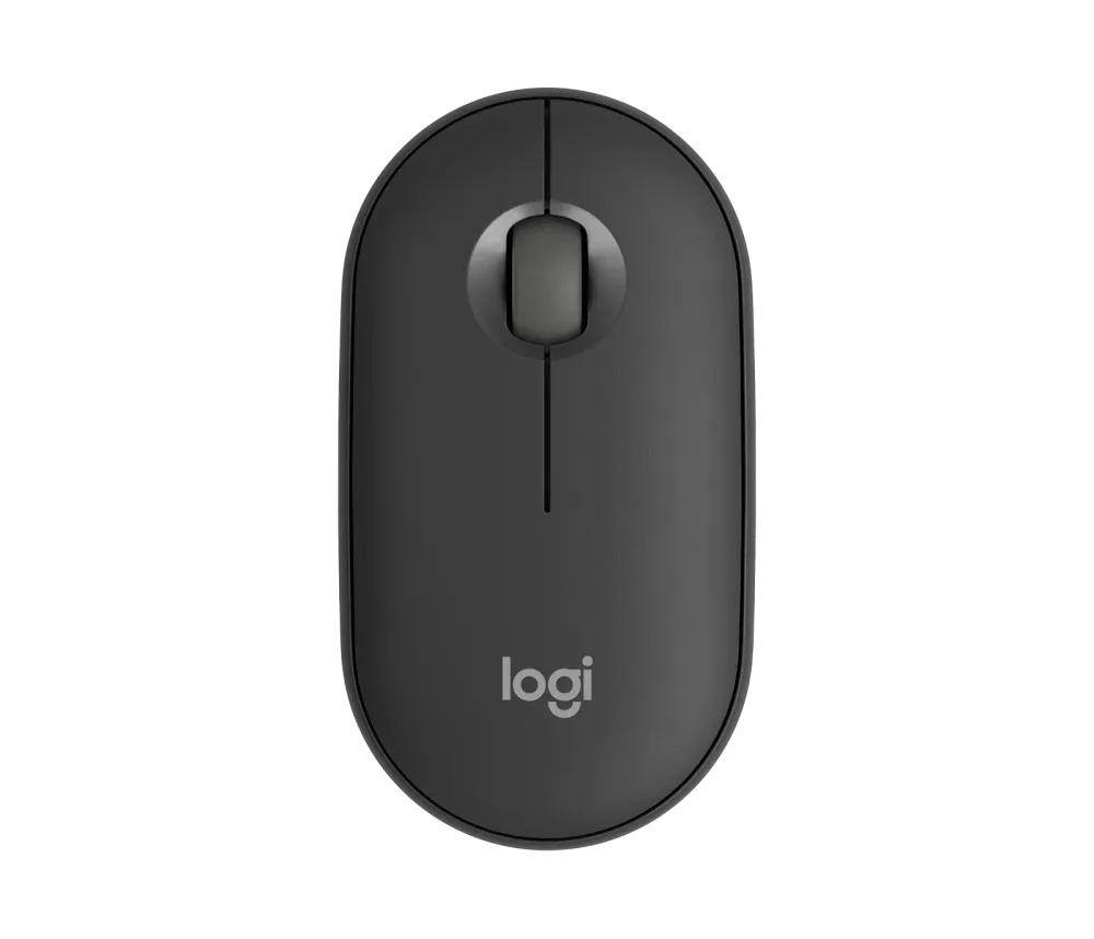 Logitech Pebble Mouse 2 M350s - Bluetooth - Noir