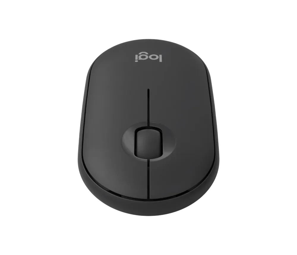 Logitech Pebble Mouse 2 M350s - Bluetooth - Noir
