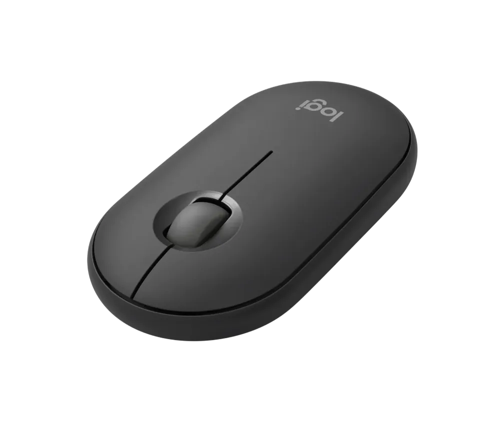 Logitech Pebble Mouse 2 M350s - Bluetooth - Noir