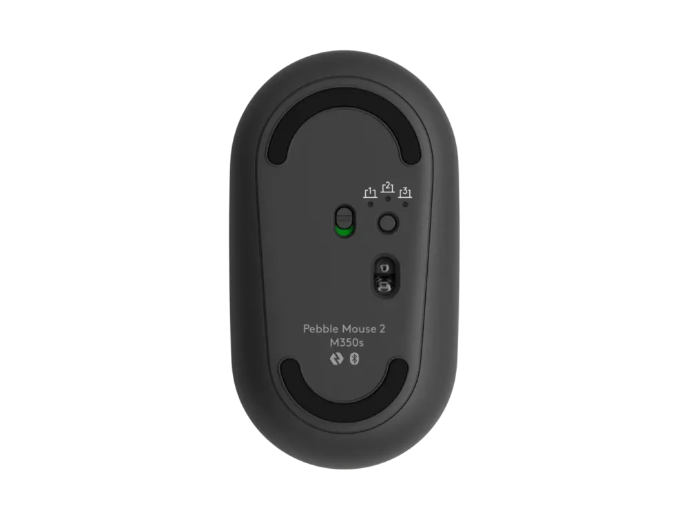 Logitech Pebble Mouse 2 M350s - Bluetooth - Noir