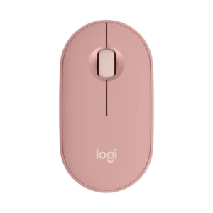 Logitech Pebble Mouse 2 M350s - Bluetooth - Rose