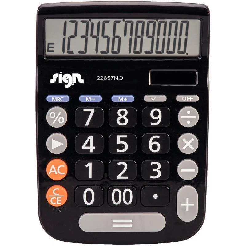 Machine à calculer de bureau Sign 12 chiffres 22857NO