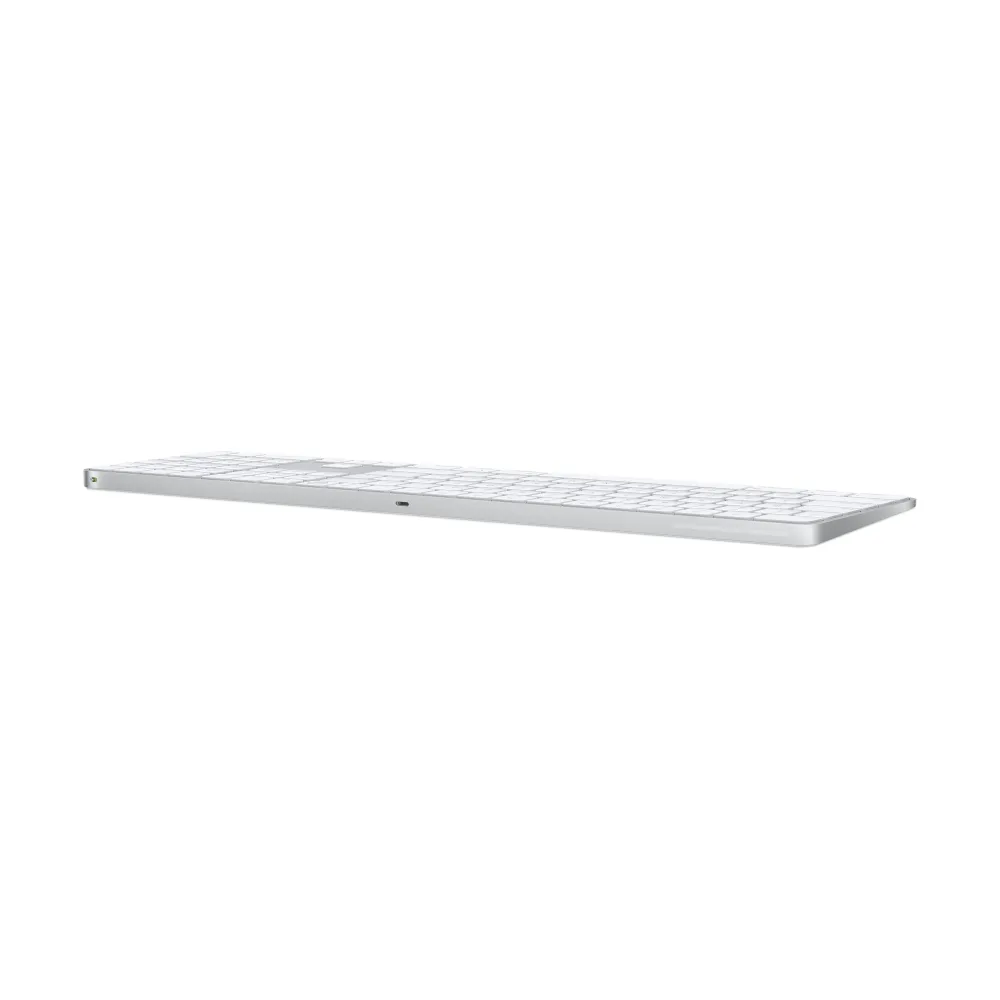 Magic Keyboard avec Touch ID et pavé numérique pour les Mac avec puce Apple - Néerlandais - Touches blanches (USB-C)