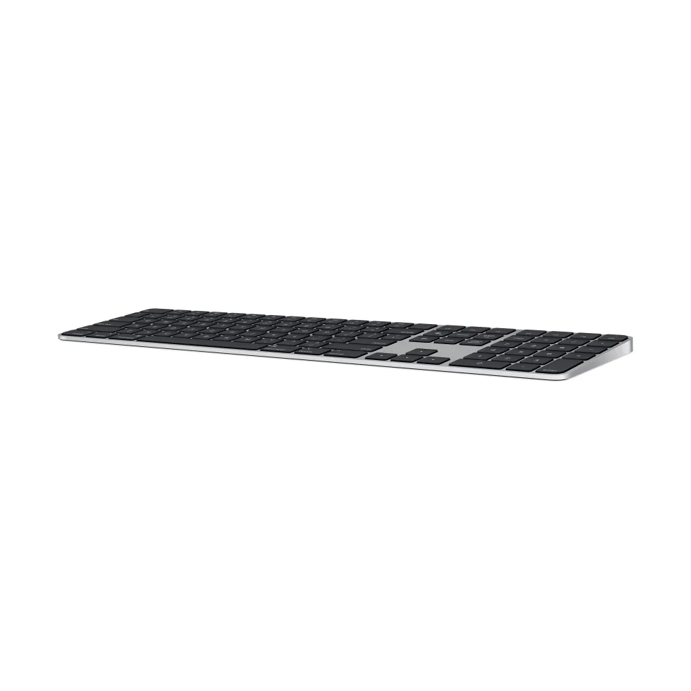 Magic Keyboard avec Touch ID et pavé numérique pour les Mac avec puce Apple - Néerlandais - Touches noires (USB-C)