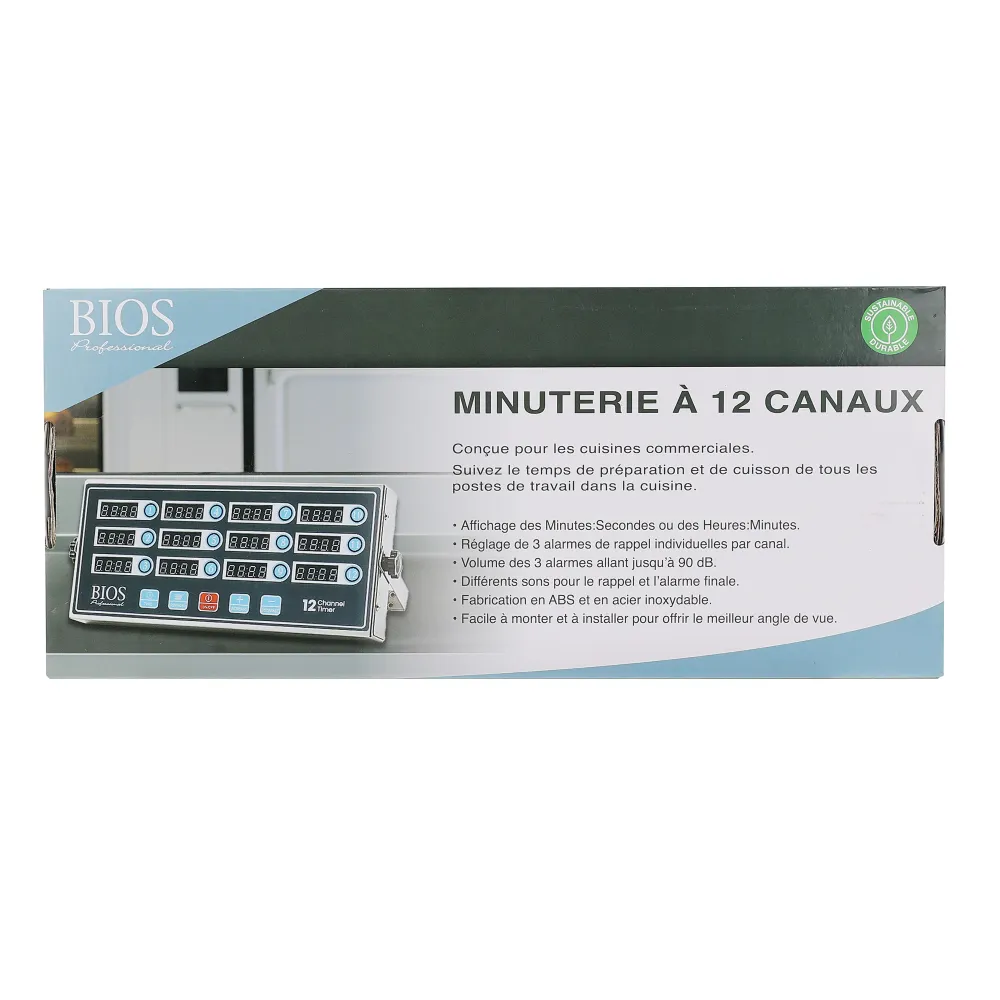Minuterie à 12 canaux