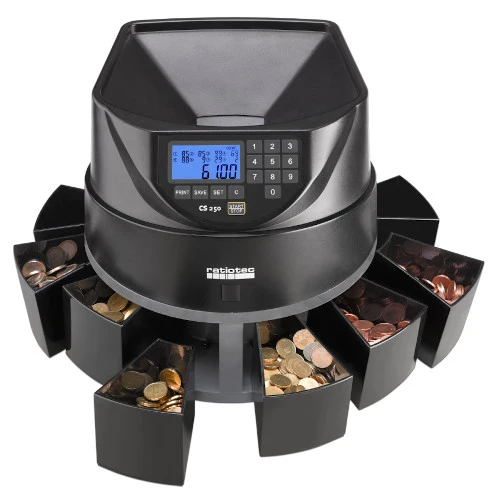 Monnayeur automatique Ratiotec Coinsorter CS250 - 946344