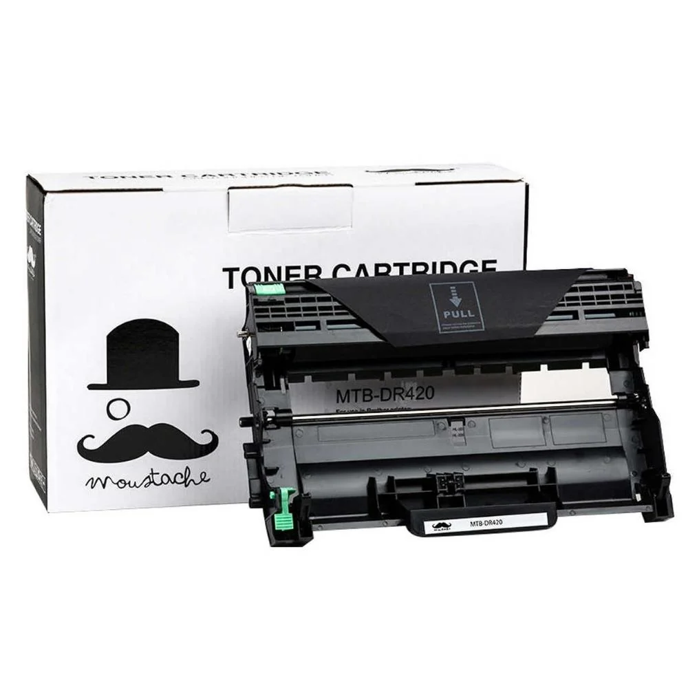 Moustache - Tambour d'encre noir compatible Brother DR420 (MTB-DR420)