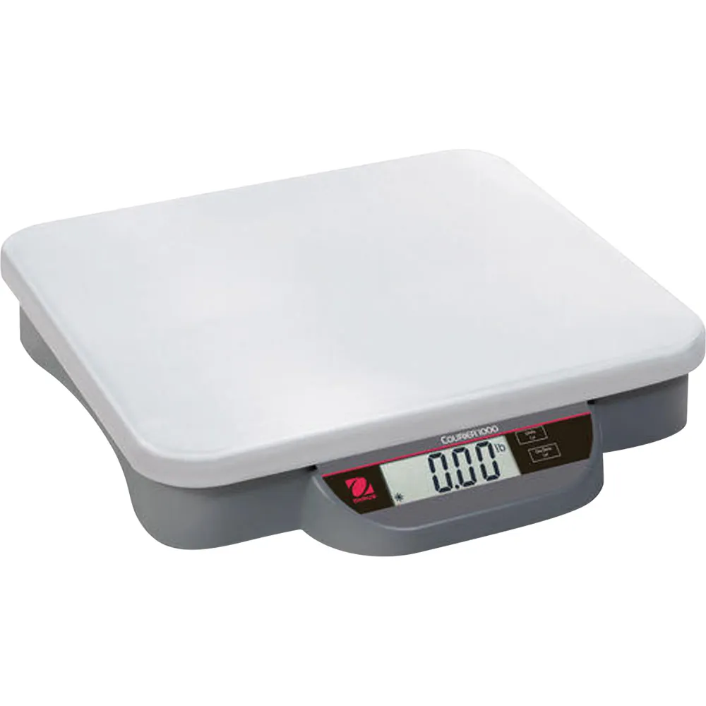 Balance d'expédition portable Courier™ 1000 i-C12P20 AM, capacité de 20 kg/44 lb, graduations de 0,02 lb/0,01 kg Ohaus