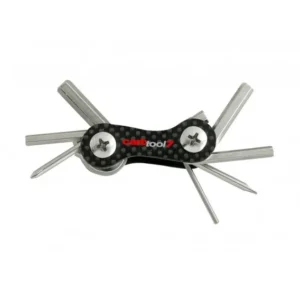 Outil multi-utilise avec poignée en fibre de carbone Barbieri Broeri Bike Tool 7 Fonctions