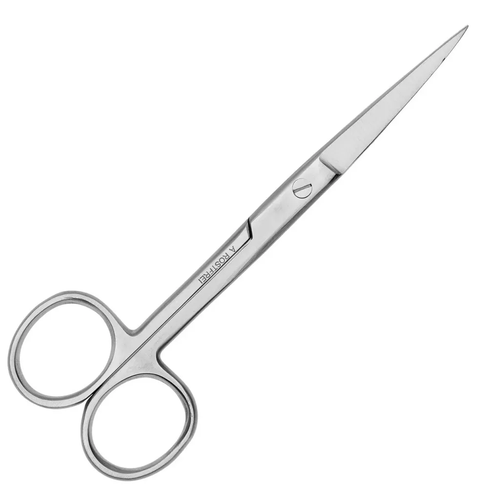 Petite paire de ciseaux - ciseaux polyvalents - finition fine - coupe droite - pointu / pointu - longueur : 14,5 cm - acie...