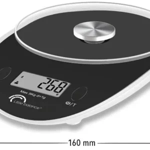 PÈSE-LETTRES TERRAILLON ÉLECTRONIQUE CAPACITÉ 5 KG NOIR