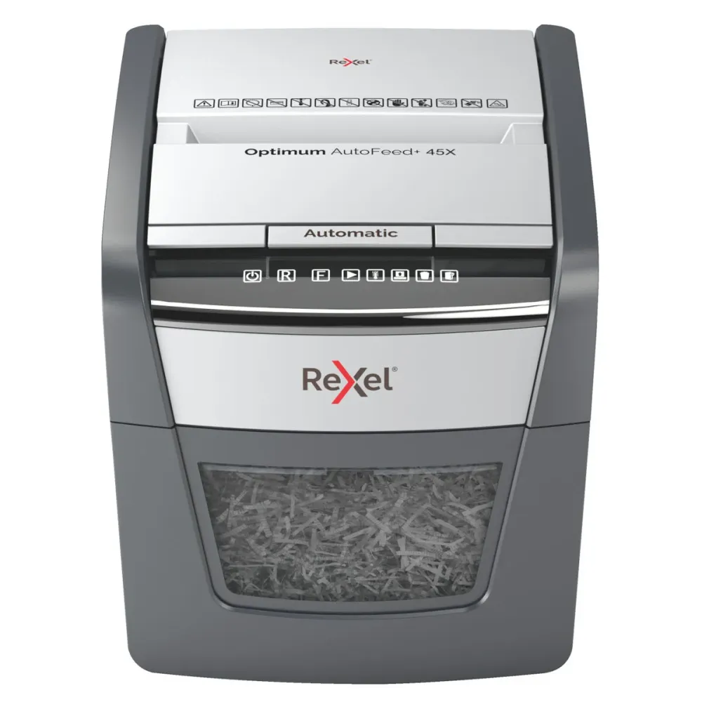 Déchiqueteuse de Papier Rexel Optimum AutoFeed 45X 20 L