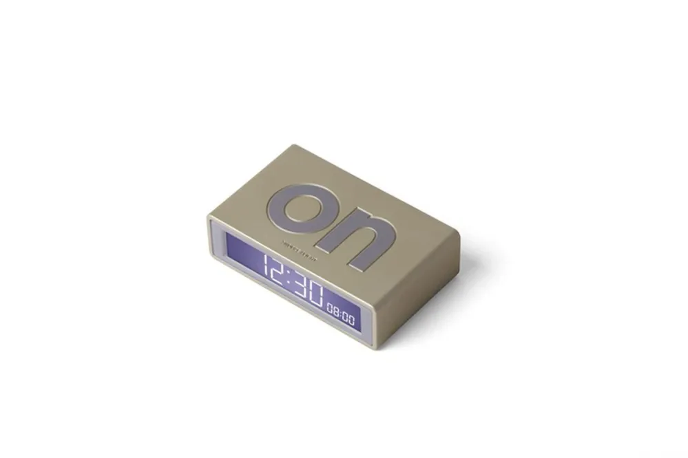 Réveil Flip mini Lexon - Or