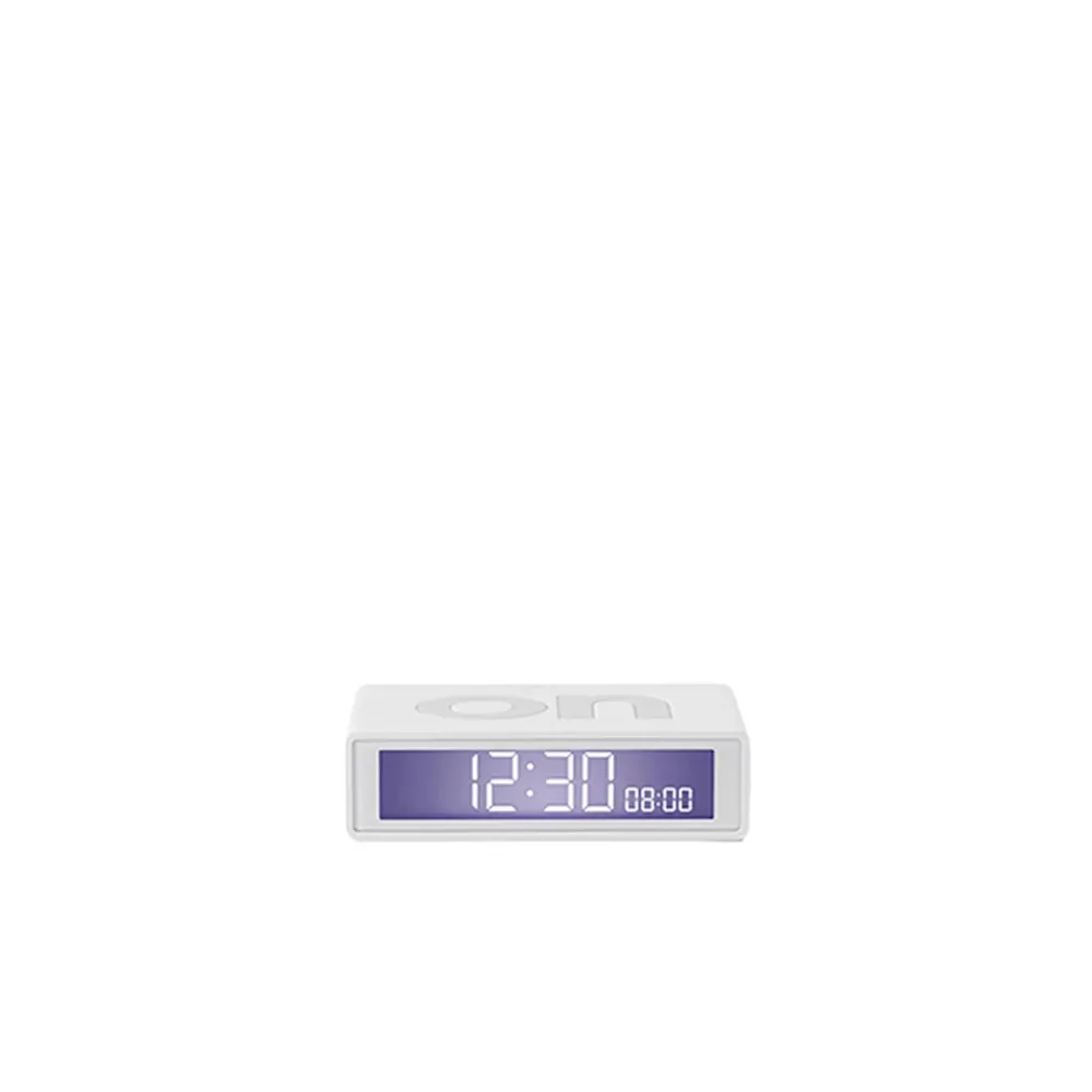 Réveil Flip mini Lexon - Blanc
