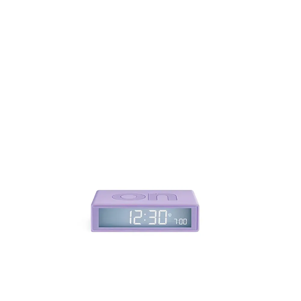 Réveil Flip Mini Lexon - lilas