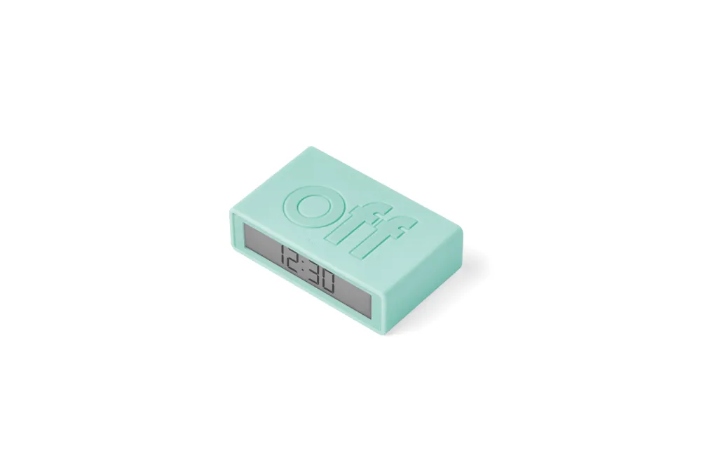 Réveil Flip mini Lexon - Menthe