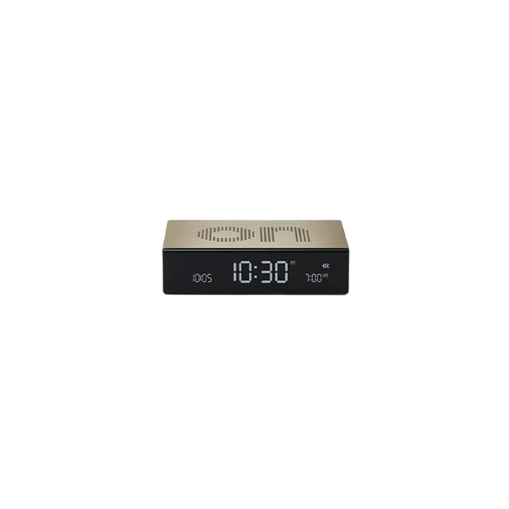 Réveil Lexon Flip Premium - Or