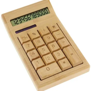 Calculadora bambú Tienda Nativo