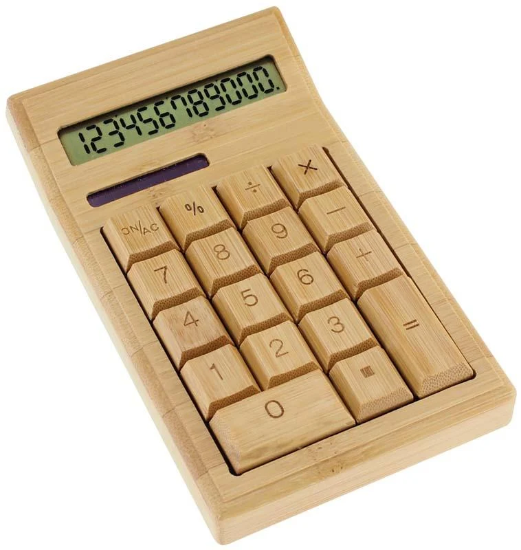 Calculadora bambú Tienda Nativo