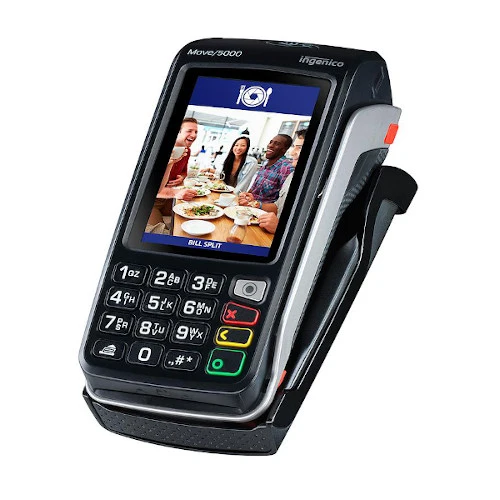 TPE écran couleur tactile Ingenico MOVE 5000 W BC Wi-Fi et sans contact