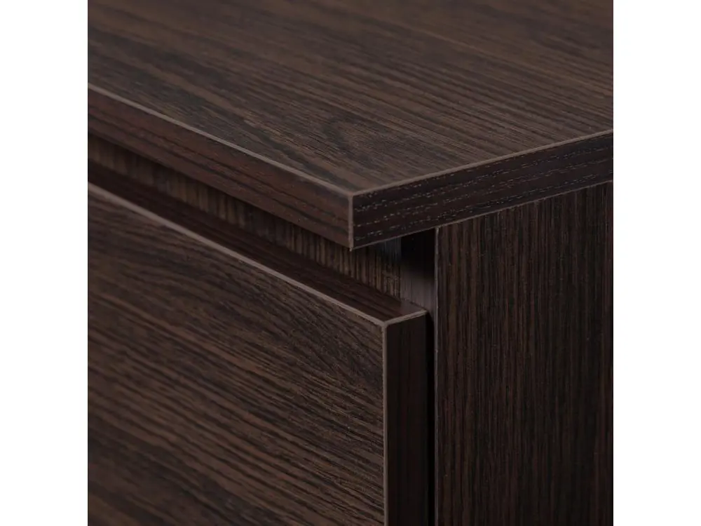 Rayonnage métallique Bibliothèque de bureau Armoire AKORD R80 Wengé 80 cm 2 portes façade Wengé 8 étagères 80x35x180 cm