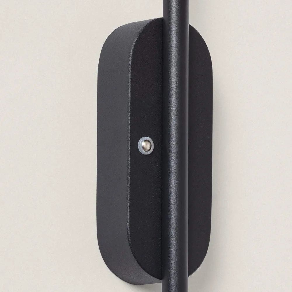 Lampe murale LED à batterie accumulateur en métal modèle Aura