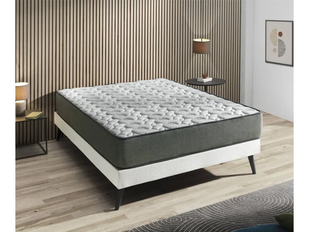 Matelas 140X200 GAMMA, Epaisseur 26 CM, Mousse à Memoire de forme. Dur