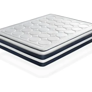 Matelas 80X200 COLUMBATEX, Epaisseur 26 CM, Renforcement lombaire en élastomère et Memoire de forme