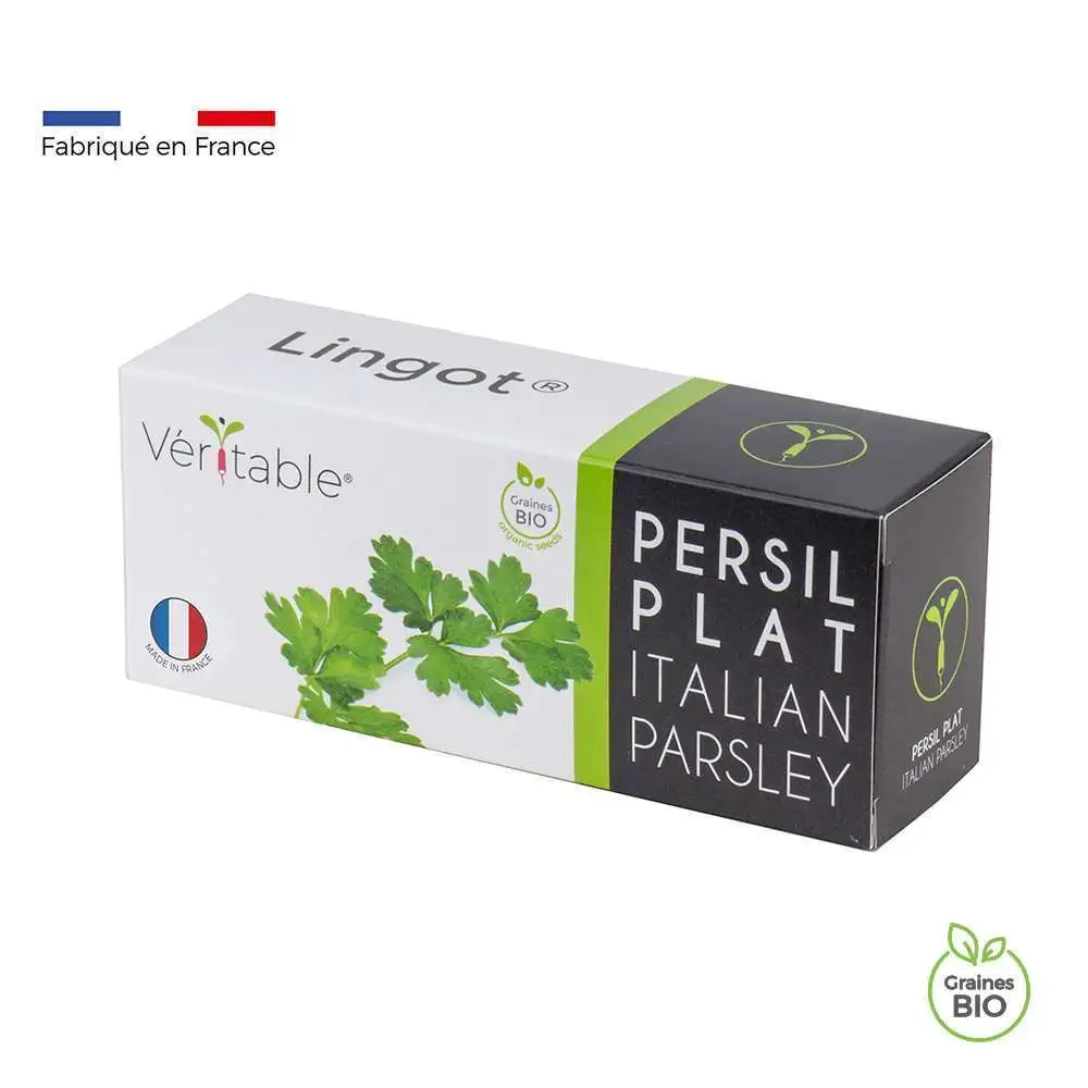 Recharge lingot® de persil plat bio - pour potager Véritable® Veritable