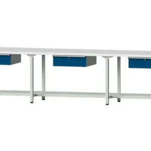 Bancs de travail ANKE table de travail exemple 203 4050 x 800 x 840 mm RAL 7035/5010 KSP 40 mm 401.536 acquérir à bas prix...