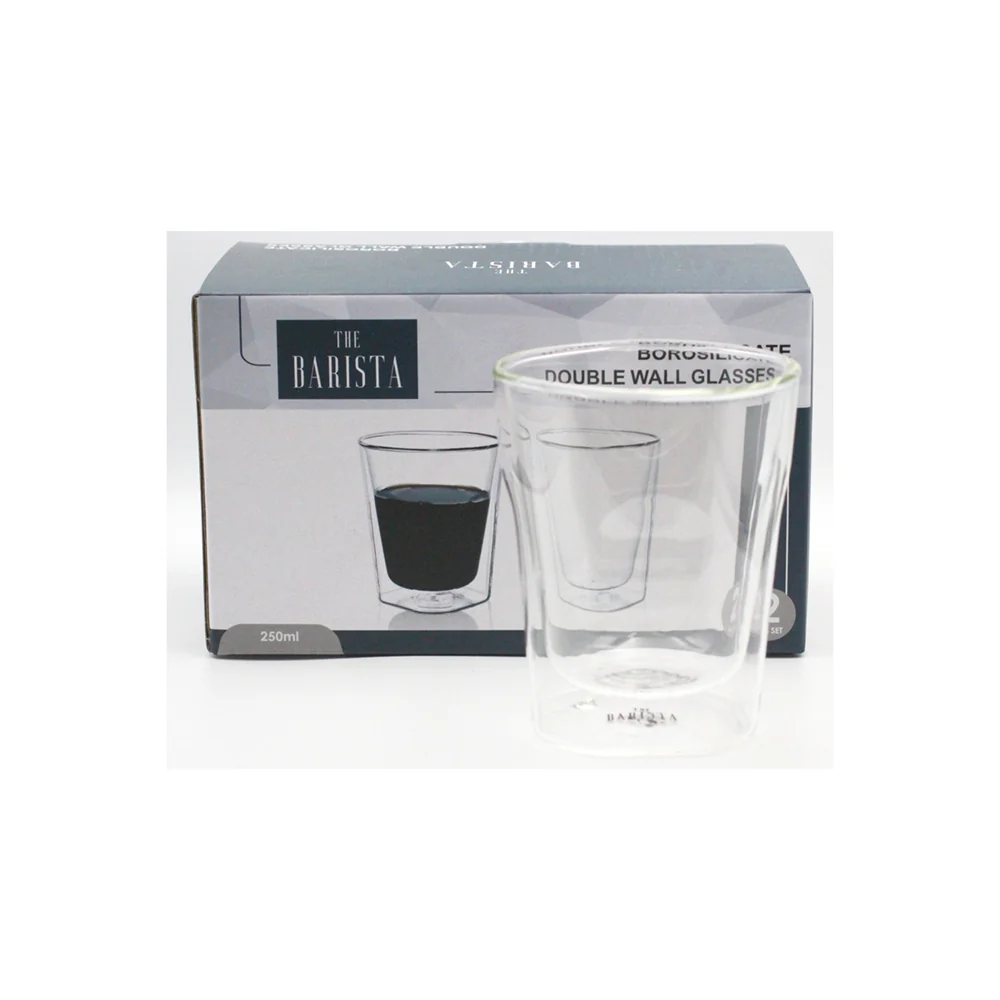 Barista Double Wall Cup 250ml - Cristallin