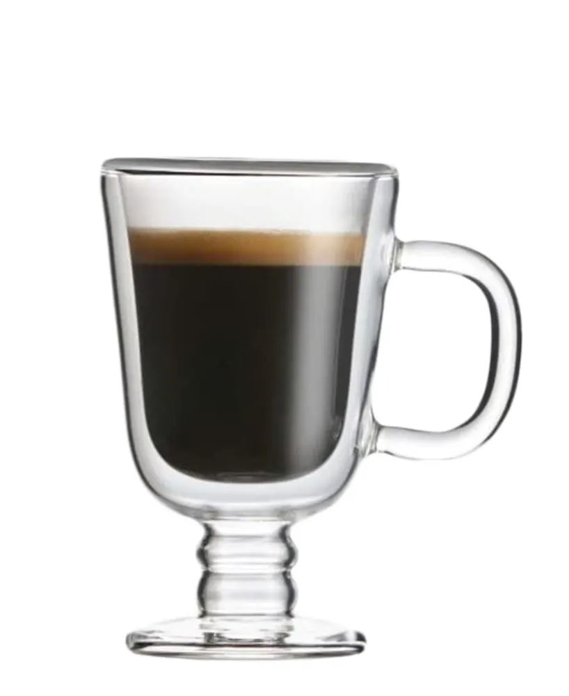 Barista Duo Wall Footed Glass 240ml - SOLD INDIVIDUALLY