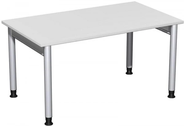 Bureau geramöbel réglable en hauteur 1400x800x680-820 gris évident/argent N-657145-LS se procurer à bas prix
