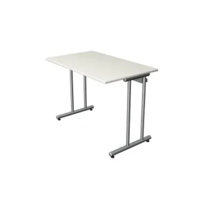 Bureau Kerkmann L 1000 x P 600 x H 750 mm blanc 11439010 choisir à bas prix