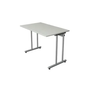 Bureau Kerkmann L 1000 x P 600 x H 750 mm gris évident 11439211 se procurer à bas prix