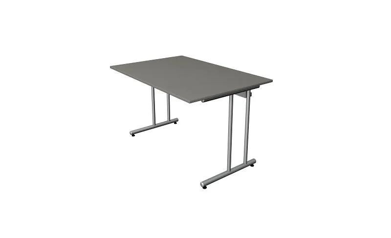 Bureau Kerkmann L 1200 x P 800 x H 750 mm graphite 11439512 commander à bas prix