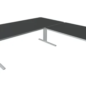 Bureau Kerkmann Unic L 2000 x P 1000 x H 750 mm élément complémentaire 1000 x 600 mm anthracite 11334913 choisir à bas prix