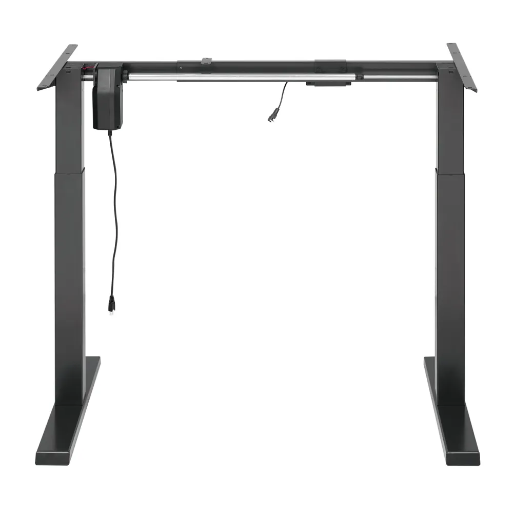 Bureau électrique Ergo Office réglable en hauteur, gris, hauteur max 123 cm, 80 kg - sans plateau, pour travail debout et...