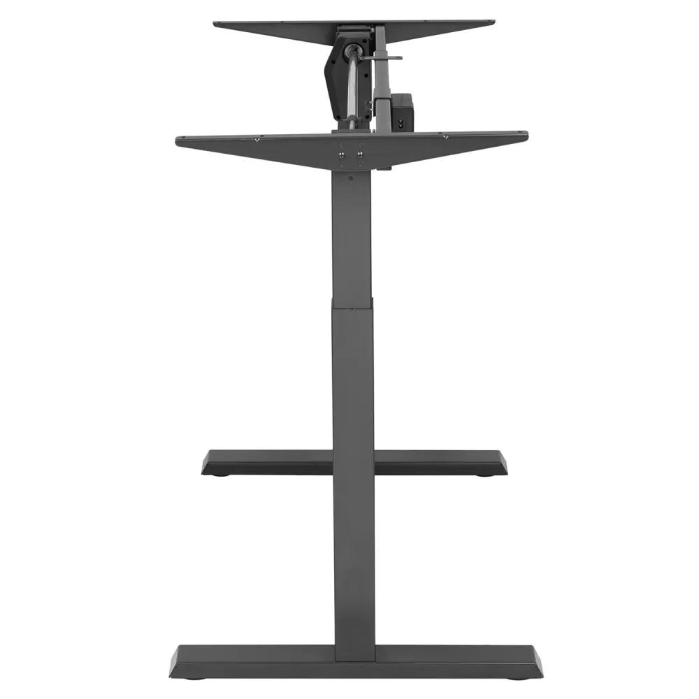 Bureau électrique Ergo Office réglable en hauteur, gris, hauteur max 123 cm, 80 kg - sans plateau, pour travail debout et...