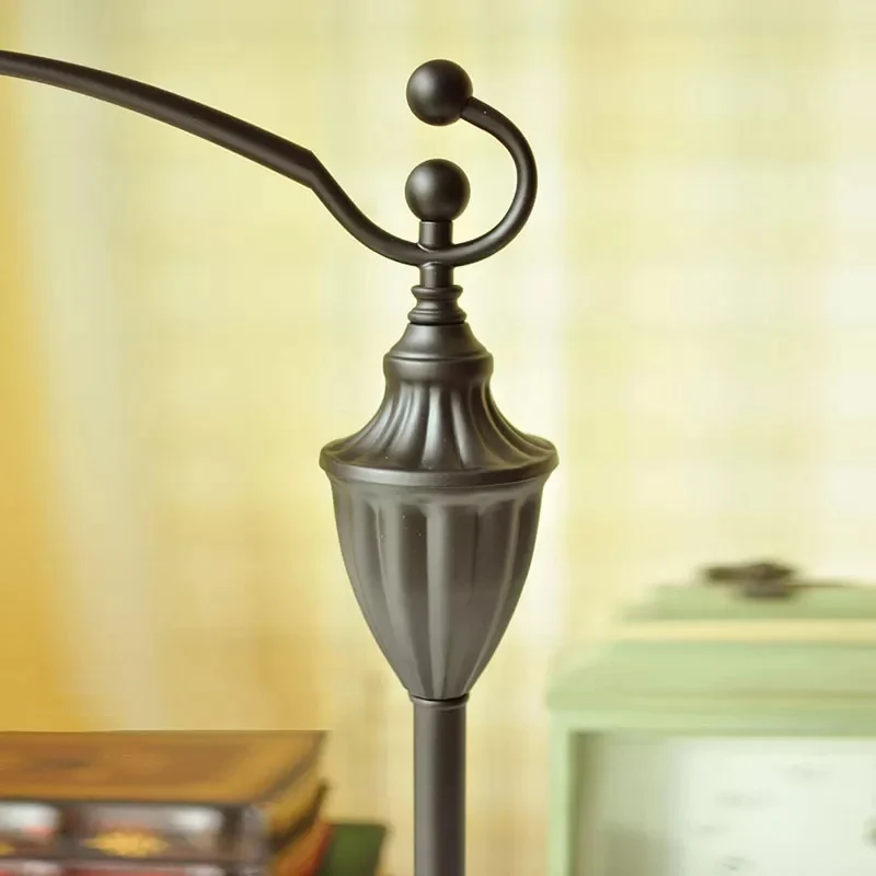 Éclairage d'étude de seau pliable novateur, lampe de bureau en métal à une tête pour chambre de garçons et de filles pour...