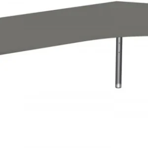 Colle vinylique scolaire bureau geramöbel 135° réglable en hauteur à droite couvre-pied C en option 2166x1130x680-820 grap...