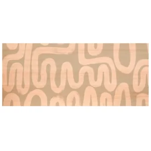 Colle vinylique scolaire Tête de lit en bois de pin naturelle imprimée 130x80cm