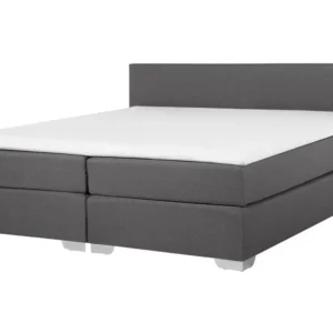 Fabric EU Super King Size Divan Bed Grey PRESIDENT avec 12 couleurs