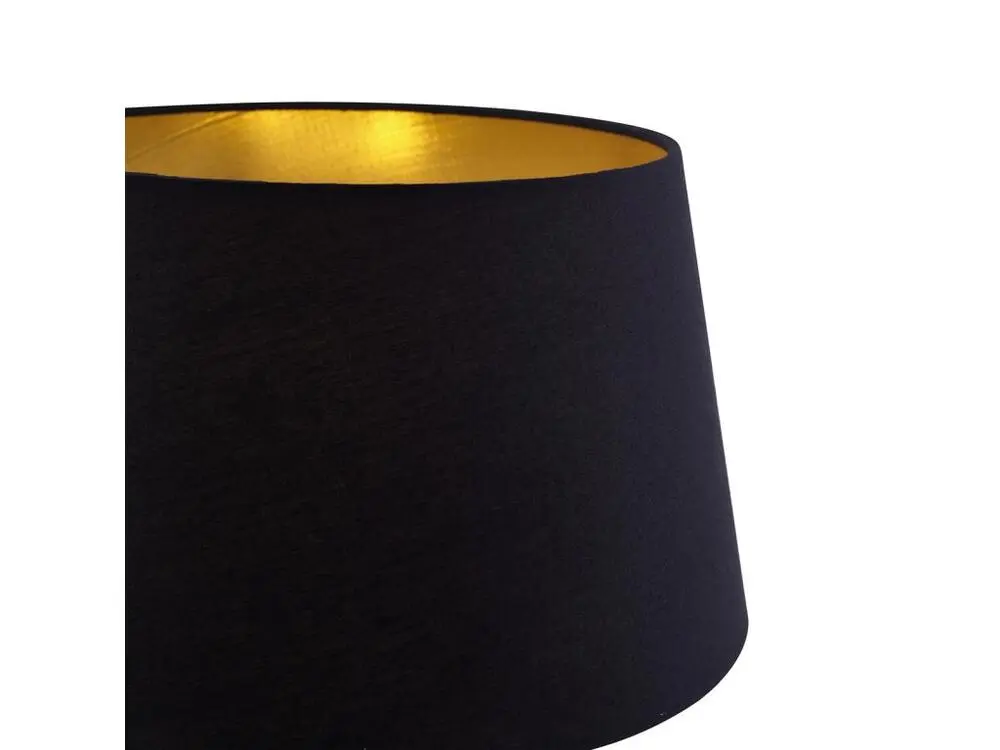 Lampadaire noir avec abat-jour noir et liseuse orientable - Ladas pour Maternelle