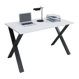 LonaX bureau 80x50cm blanc, noir. - 24 pièces