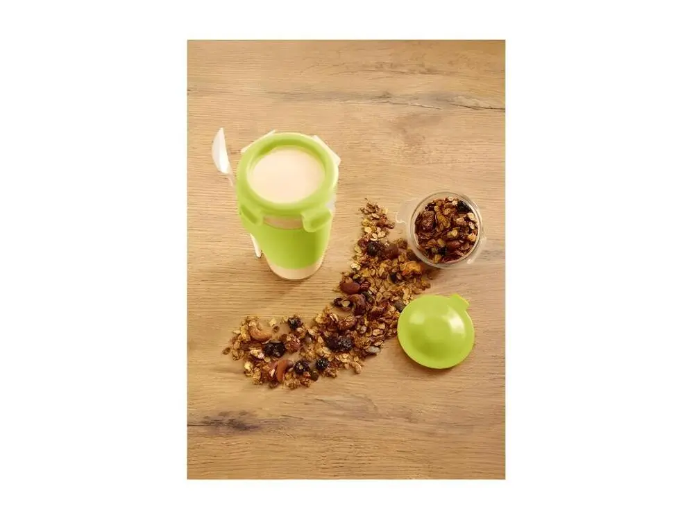 Mug à yaourt 0,45L + cuillère clip&go Emsa pour Âges 3-5