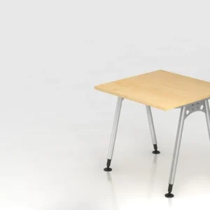 Premium Bureau Hammerbacher pied 80x80 érable forme rectangulaire VAS08/3/S commander à bas prix