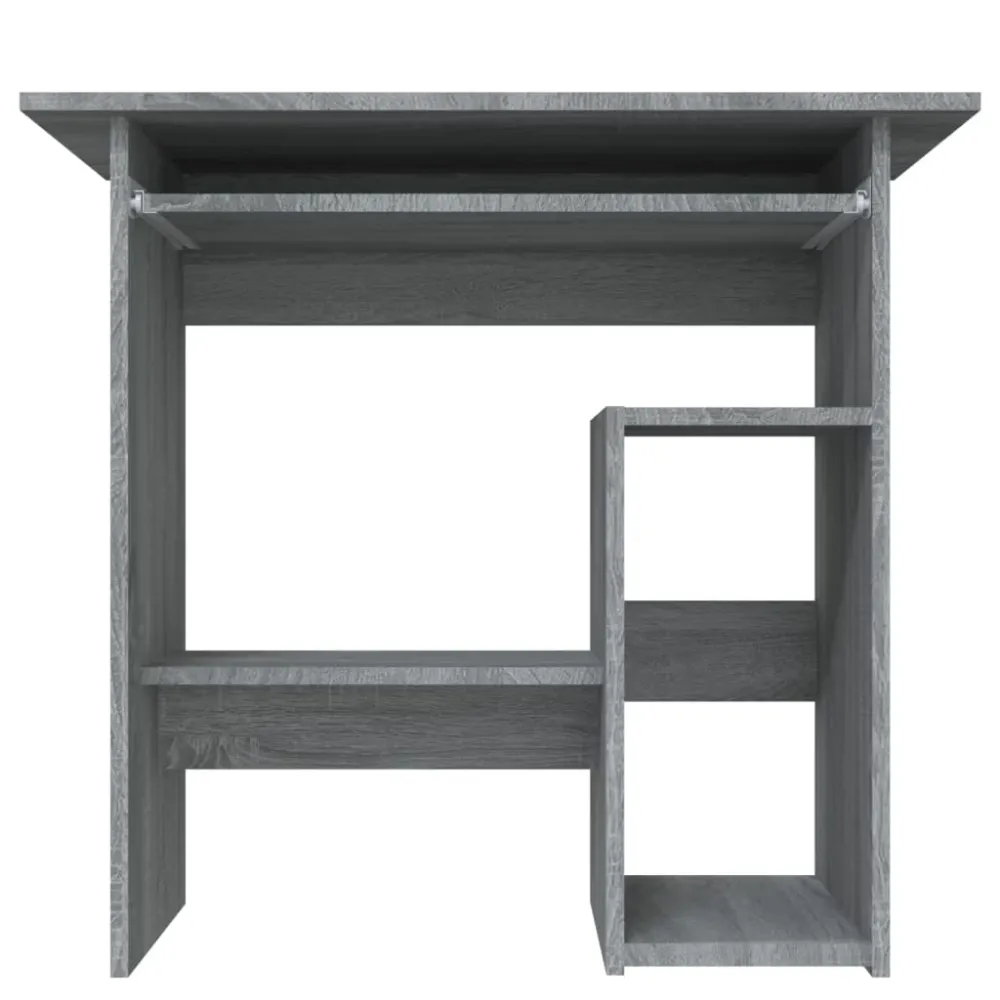 Professionnel Bureau table poste de travail meuble d'ordinateur informatique étude sonoma 80 x 45 x 74 cm bois d'ingénieri...